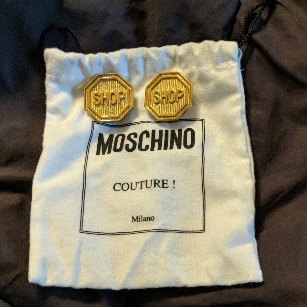 Moschino Couture Earrings